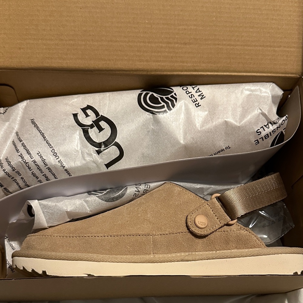 UGG Chestnut Slip-On Loafers